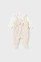 Mayoral Newborn pajacyk niemowlęcy Produkt niemowlęcy beżowy 2660.2A.Newborn.9BYX