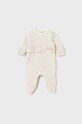 Mayoral Newborn pajacyk niemowlęcy bawełniany 2-pack 2734.2A.Newborn.9BYX różowy AW23