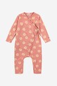 Bobo Choses rampers niemowlęcy 223AB074 pomarańczowy AW23