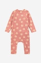 Dziewczynka Bobo Choses rampers niemowlęcy 223AB074 pomarańczowy