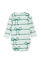 Mini Rodini body niemowlęce 2364010275 zielony AW23