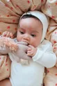 biały Konges Sløjd body bawełniane niemowlęce Dziecięcy