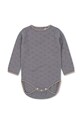 Konges Sløjd body niemowlęce KS6169 szary AW23