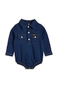 Băieți Mini Rodini body bebe Mini Rodini x Wrangler 2384010060 bleumarin