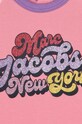 Chłopiec Marc Jacobs rampers niemowlęcy W94082 różowy