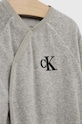 Chłopiec Calvin Klein Jeans pajacyk niemowlęcy IN0IN00096.9BYX szary