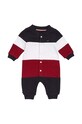 Хлопковый комбинезон для младенцев Tommy Hilfiger Для младенцев тёмно-синий KN0KN01667.9BYX