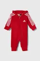 κόκκινο Φόρμες με φουφούλα μωρού adidas I 3S FT ONESIE Παιδικά