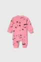 Φόρμες με φουφούλα μωρού adidas I BLUV Q3 ONESI ροζ