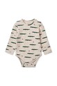 Body pre bábätká Liewood 2-pak LW17703 béžová AW24