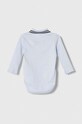 United Colors of Benetton body bawełniane niemowlęce 3CDIAB00F.W.SEASONAL niebieski AW23