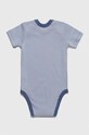 United Colors of Benetton body bawełniane niemowlęce 2-pack 3GI70B00H.W.SEASONAL niebieski