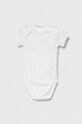Bavlněné kojenecké body United Colors of Benetton 3-pack 3GI70B079.W.SEASONAL růžová AW23