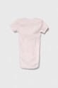 Dziewczynka United Colors of Benetton body bawełniane niemowlęce 3-pack 3GI70B079.W.SEASONAL różowy