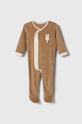 Βρεφικές βαμβακερές ρόμπες United Colors of Benetton Βρεφικό προϊόν μπεζ 3TMB0T01E.W.SEASONAL