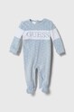 Kombinezon bez rukava za bebe Guess Gift Box plava H3BW02.KA2X0.9BYX