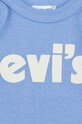 CHLAPEC Kojenecký overal Levi's 2-pack NL0308 modrá