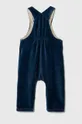 Detské nohavice na traky United Colors of Benetton tmavomodrá