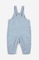 Chłopiec Bobo Choses ogrodniczki niemowlęce 223AB081 niebieski