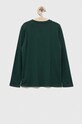 Guess longsleeve bawełniany dziecięcy L3YI35.K8HM4.9BYX zielony AW23
