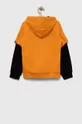 Παιδική βαμβακερή μπλούζα Guess πορτοκαλί