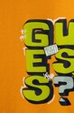 Chłopiec Guess longsleeve bawełniany dziecięcy N3YI01.K8HM0.9BYX pomarańczowy