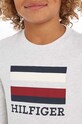 Tommy Hilfiger longsleeve bawełniany dziecięcy KB0KB08331.128.176.9BYX szary