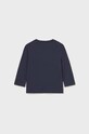 Mayoral longsleeve bawełniany niemowlęcy 108.3C.Baby.9BYX niebieski AW23