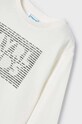 Chłopiec Mayoral longsleeve bawełniany dziecięcy 173.5G.Mini.9BYX beżowy