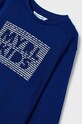 Chłopiec Mayoral longsleeve bawełniany dziecięcy 173.5G.Mini.9BYX niebieski