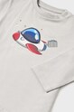 Chłopiec Mayoral longsleeve bawełniany niemowlęcy 2014.3B.Baby.9BYX szary