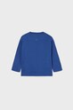 Mayoral longsleeve bawełniany niemowlęcy 2015.3B.Baby.9BYX niebieski AW23