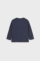 Mayoral longsleeve bawełniany niemowlęcy 2023.3E.Baby.9BYX granatowy AW23