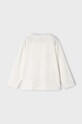 Mayoral longsleeve bawełniany dziecięcy 4028.5E.Mini.9BYX beżowy AW23