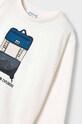 Chłopiec Mayoral longsleeve bawełniany dziecięcy 4028.5E.Mini.9BYX beżowy