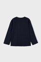Mayoral longsleeve din bumbac pentru copii 4028.5E.Mini.9BYX bleumarin AW23