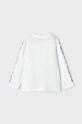 Mayoral longsleeve bawełniany dziecięcy 4032.5F.Mini.9BYX beżowy AW23