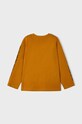 Chłopiec Mayoral longsleeve bawełniany dziecięcy 4032.5F.Mini.9BYX pomarańczowy