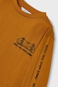 Mayoral longsleeve bawełniany dziecięcy pomarańczowy 4032.5F.Mini.9BYX