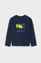 mornarsko plava Dječja pamučna majica dugih rukava Mayoral Za dječake
