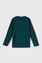Abercrombie & Fitch longsleeve dziecięcy KI224.3062 zielony AW23