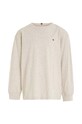 Tommy Hilfiger longsleeve bawełniany dziecięcy KB0KB08576.74.122.9BYX beżowy AW23