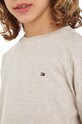 Tommy Hilfiger longsleeve bawełniany dziecięcy KB0KB08576.74.122.9BYX beżowy