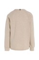 Chłopiec Tommy Hilfiger longsleeve bawełniany dziecięcy KB0KB08611.128.176.9BYX beżowy