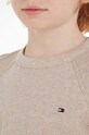 Tommy Hilfiger longsleeve bawełniany dziecięcy KB0KB08611.128.176.9BYX beżowy