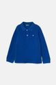 Detská bavlnená košeľa s dlhým rukávom United Colors of Benetton bavlna tmavomodrá 3089G3009.P.SEASONAL