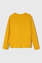 United Colors of Benetton longsleeve bawełniany dziecięcy 3096C10DK.G.SEASONAL żółty AW23