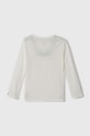 Pepe Jeans longsleeve din bumbac pentru copii PB503730 alb AW23