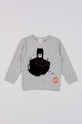 zippy longsleeve din bumbac pentru copii print gri 3105463601