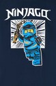 Хлопчик Дитячий бавовняний лонгслів Lego 12010872 темно-синій
